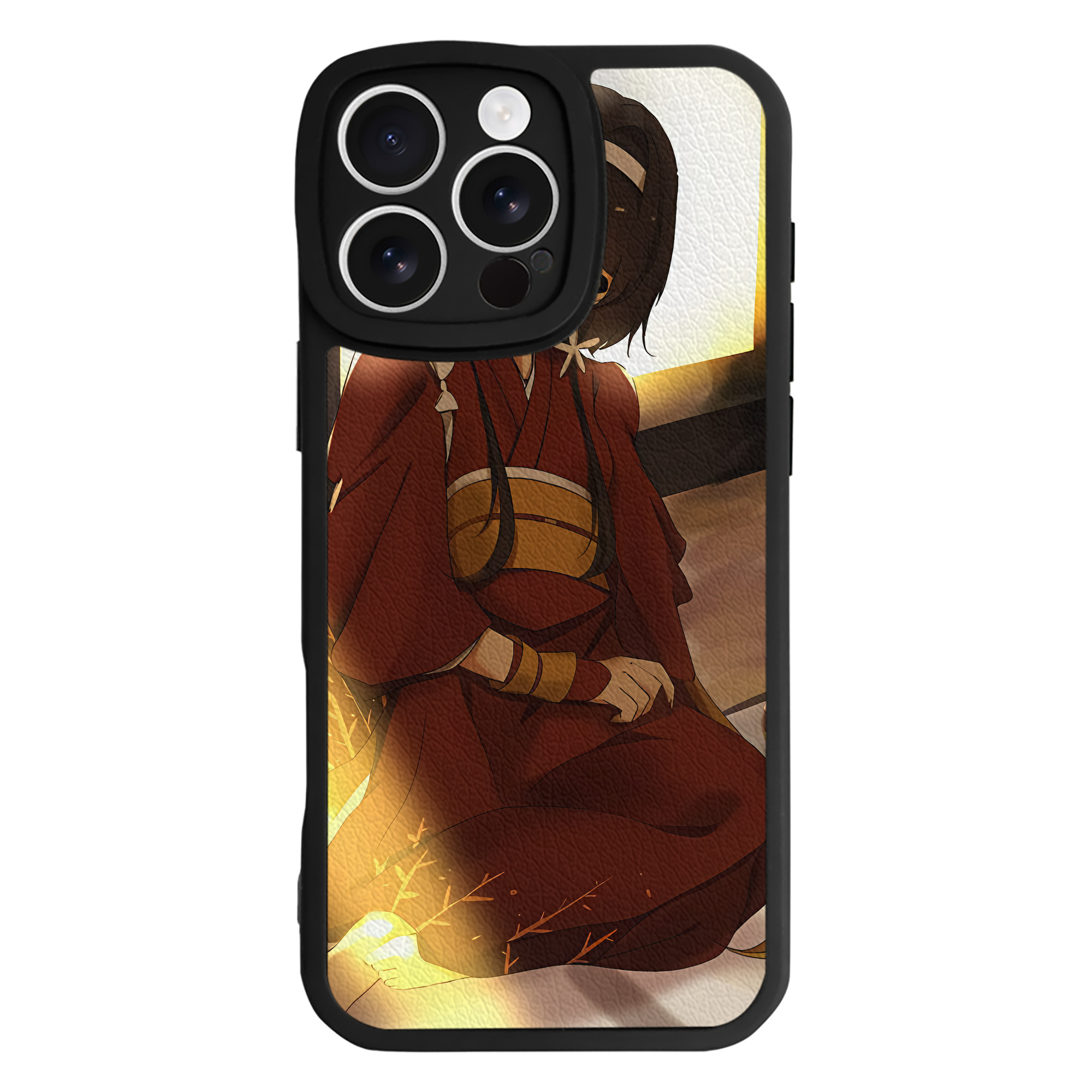 （画像用） 文豪ストレイドッグス Bungo Stray Dogs 【iPhone 16シリーズ対応】シリコンスマホケース（レザー調） 材質：シリコン